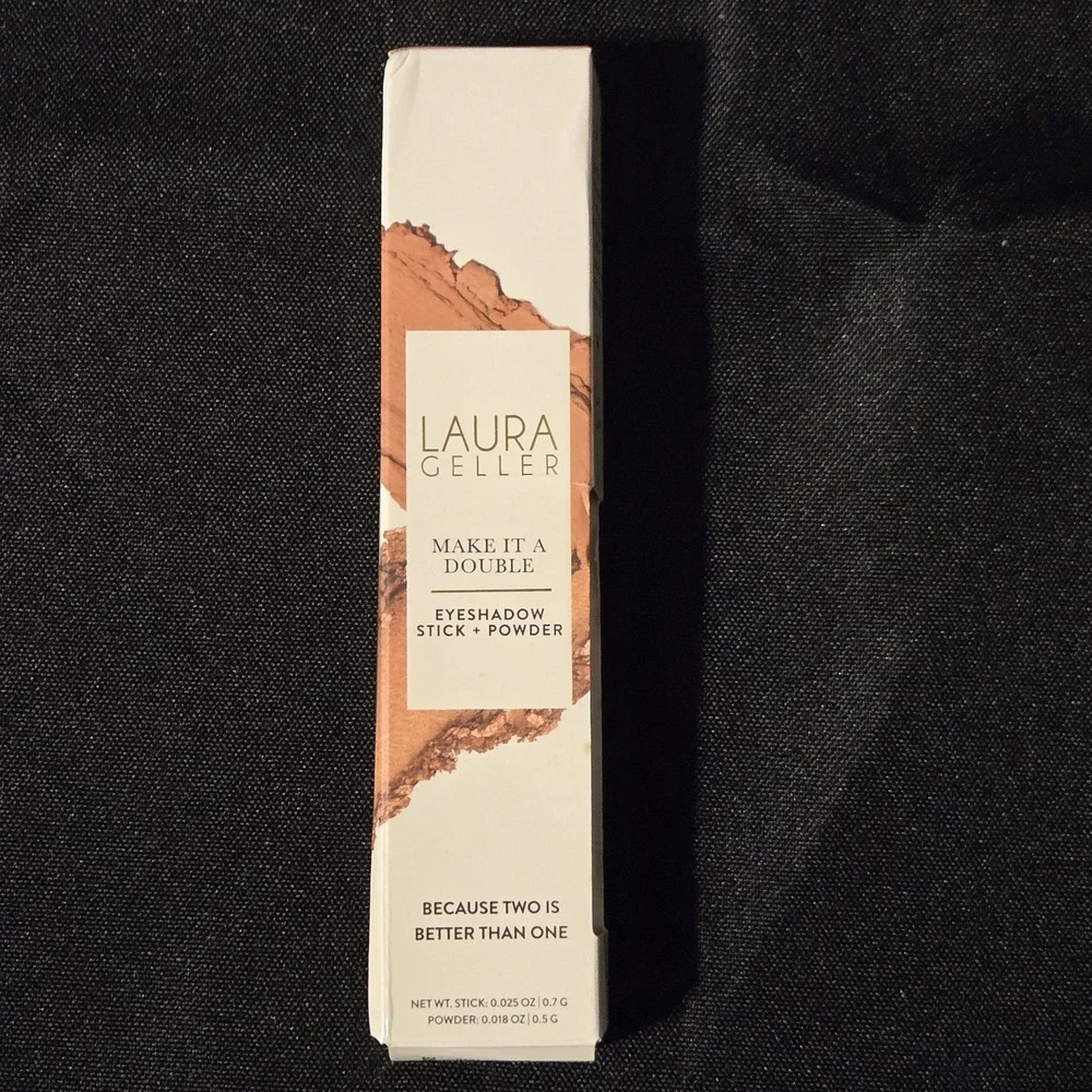 Laura Geller Make It A Double Eyeshadow Stick‎ And Powder WHISKEY New in Box